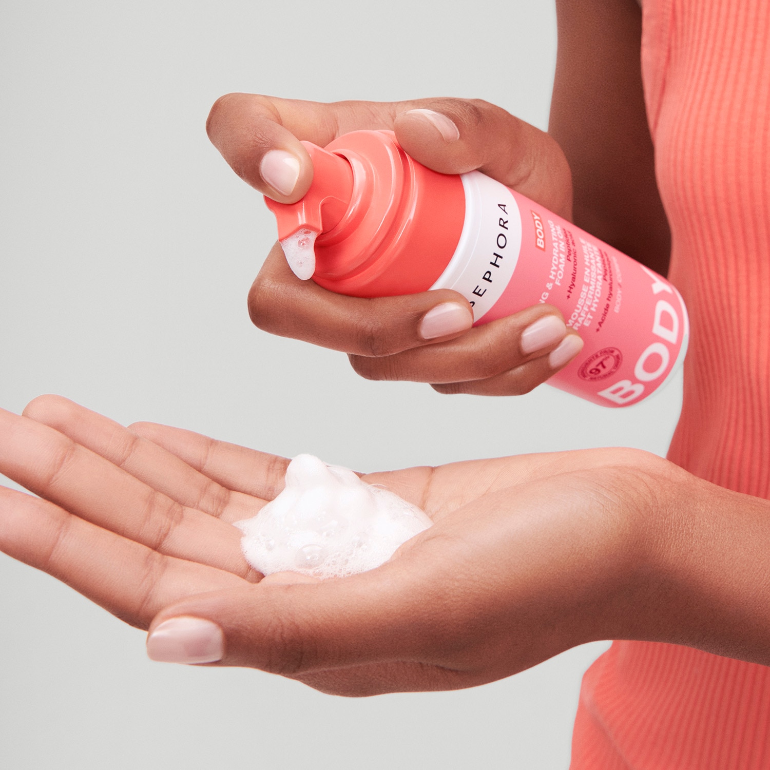 LIFT & FIRM ESPUMA EN ACEITE REAFIRMANTE E HIDRATANTE (ESPUMA REAFIRMANTE CORPORAL PARA CUIDADO DE LA PIEL)